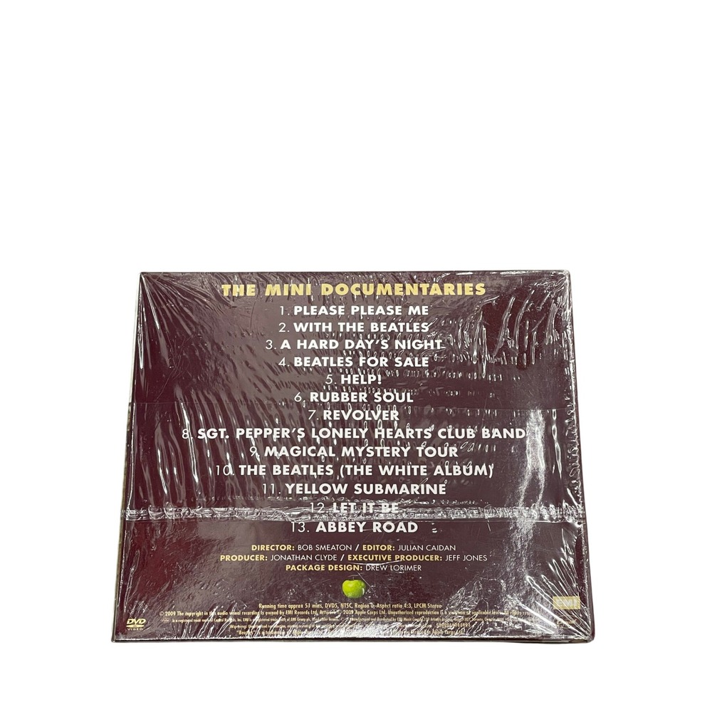 The Beatles The Mini Documentaries DVD 2009 Sealed Apple Records‎ EMI Music I07 - Picture 2 of 2